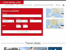 Tablet Screenshot of liberaway.com